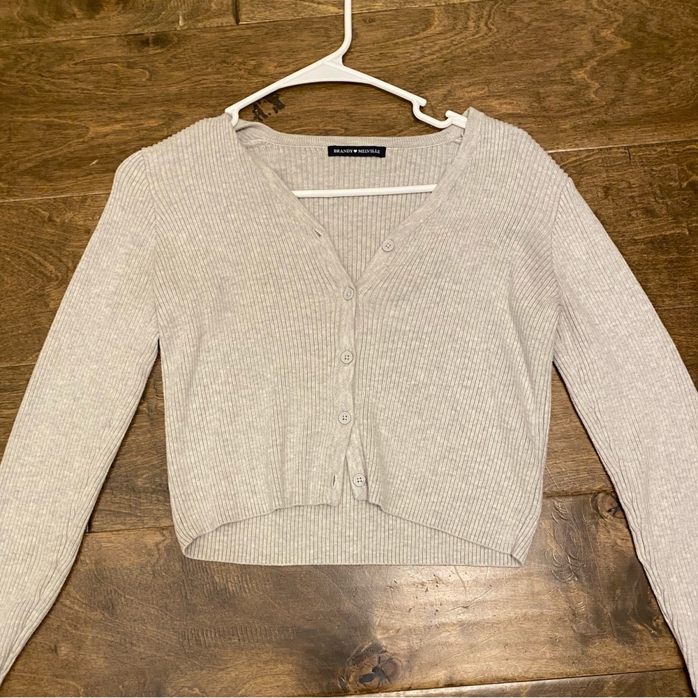 Light Grey Brandy Melville Sweater